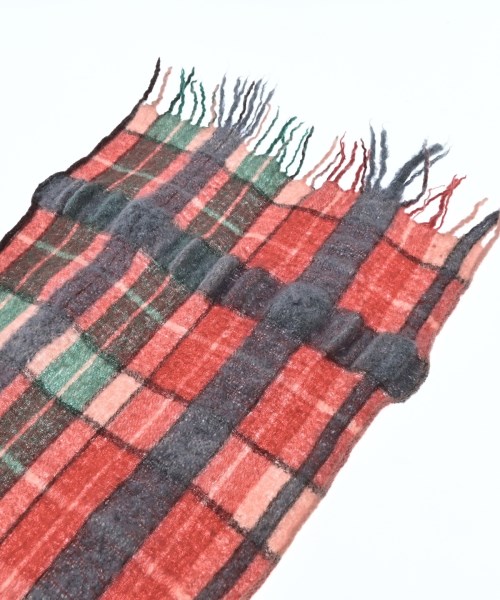 FRAPBOIS（フラボア）マフラー 赤 サイズ:- メンズ/2200676230055