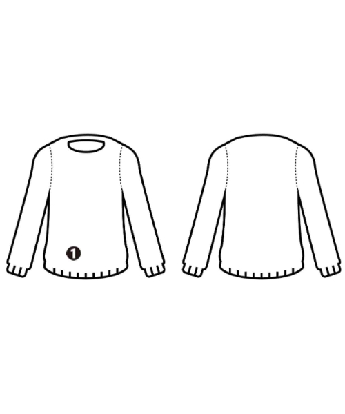 FRAPBOIS（フラボア）ニット・セーター 茶 サイズ:-(XL位) メンズ/2200672686047