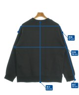 FRAPBOIS（フラボア）スウェット 黒 サイズ:2(M位) メンズ/2200645196085