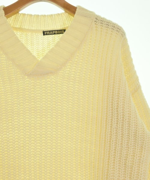 FRAPBOIS（フラボア）ニット・セーター 白 サイズ:2(M位) メンズ/2200645196092
