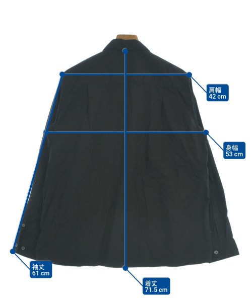 FRAPBOIS（フラボア）カジュアルシャツ 黒 サイズ:2(M位) メンズ/2200633603113