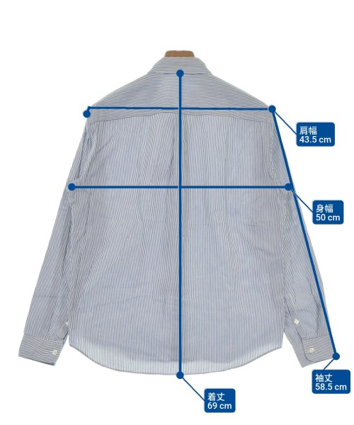 FRAPBOIS（フラボア）カジュアルシャツ 紺 サイズ:-(M位) メンズ/2200636261174