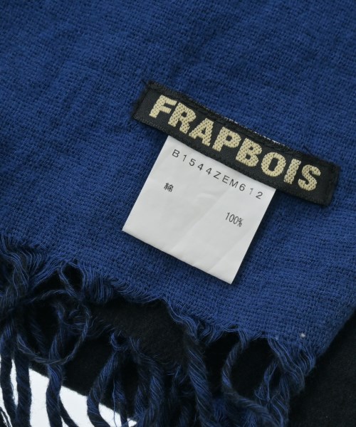 FRAPBOIS（フラボア）ストール 紺 サイズ:- メンズ/2200650951037