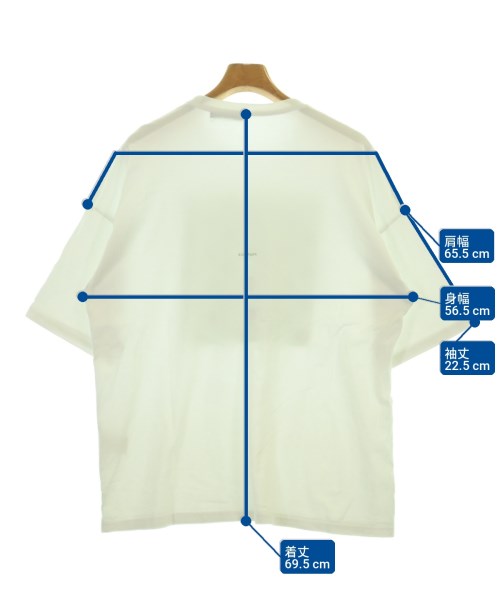 FRAPBOIS（フラボア）Tシャツ・カットソー 白 サイズ:2(M位) メンズ/2200702257124
