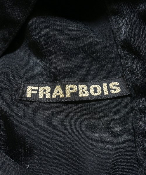 FRAPBOIS（フラボア）カジュアルシャツ 黒 サイズ:1(XS位) メンズ/2200705471046