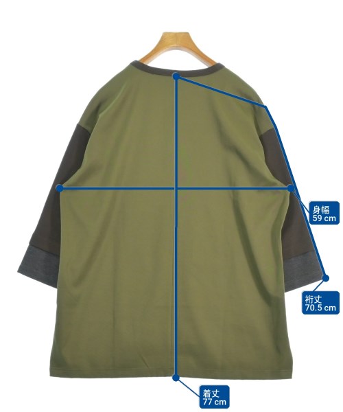 FRAPBOIS（フラボア）Tシャツ・カットソー カーキ サイズ:2(M位) メンズ/2200705471077