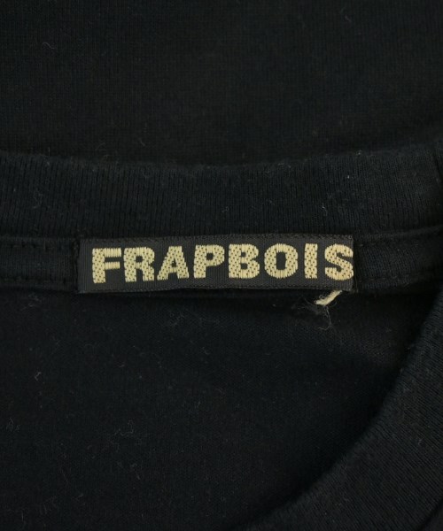 FRAPBOIS（フラボア）Tシャツ・カットソー 黒 サイズ:1(S位) メンズ/2200667076068