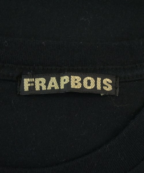 FRAPBOIS（フラボア）Tシャツ・カットソー 黒 サイズ:1(S位) メンズ/2200667076082