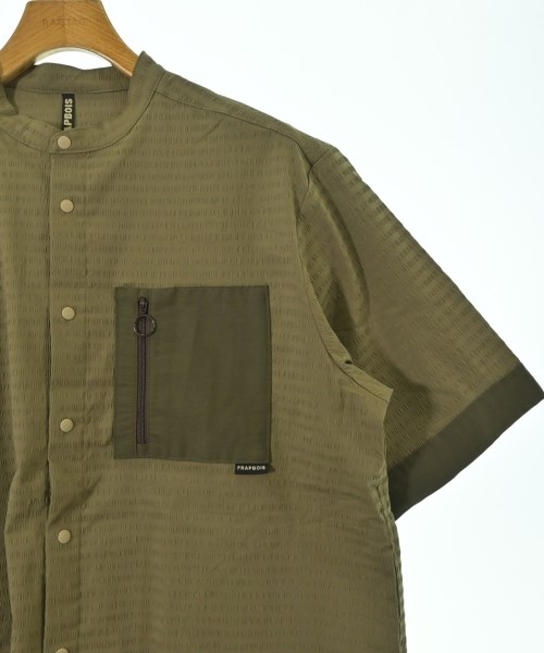 FRAPBOIS（フラボア）カジュアルシャツ カーキ サイズ:2(M位) メンズ/2200692445020