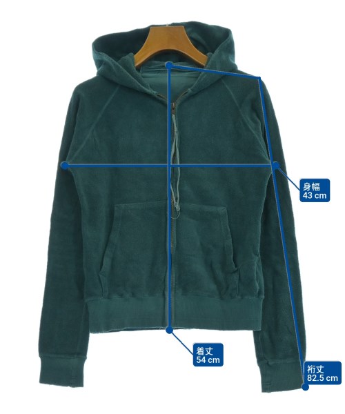 FLORENT（フローレント）パーカー 緑 サイズ:-(L位) レディース/2200635585059