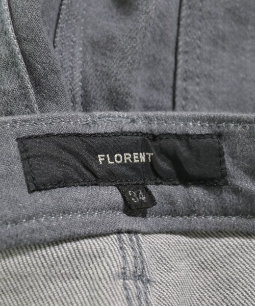 FLORENT（フローレント）デニムパンツ グレー サイズ:34(XS位) レディース/2200606457149