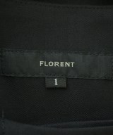 FLORENT（フローレント）ノーカラージャケット 黒 サイズ:1(S位) レディース/2200693373254