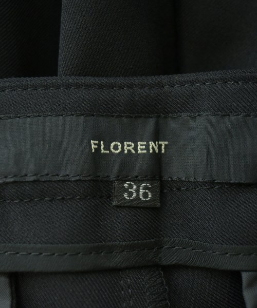FLORENT（フローレント）スラックス 黒 サイズ:36(S位) レディース/2200693373261