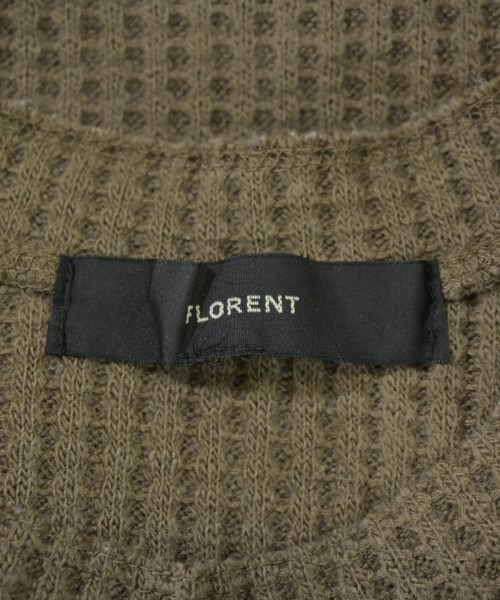 FLORENT（フローレント）Tシャツ・カットソー カーキ サイズ:F レディース/2200711869059