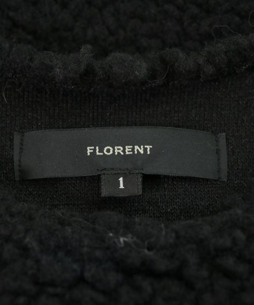 FLORENT（フローレント）Tシャツ・カットソー 黒 サイズ:1(S位) レディース/2200651808019