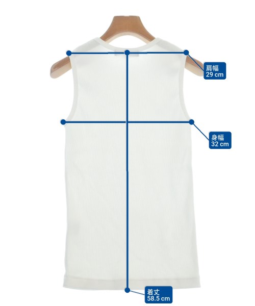 FLORENT（フローレント）ノースリーブ 白 サイズ:1(S位) レディース/2200651808057