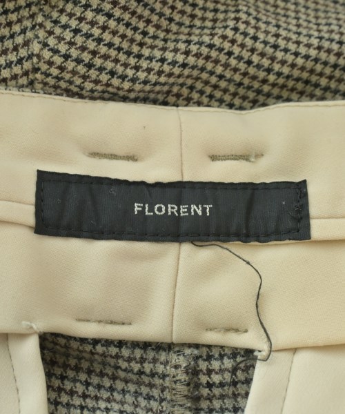 FLORENT（フローレント）スラックス 茶 サイズ:-(M位) レディース/2200646375038