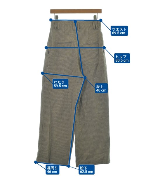 FLORENT（フローレント）スラックス 茶 サイズ:-(M位) レディース/2200646375038