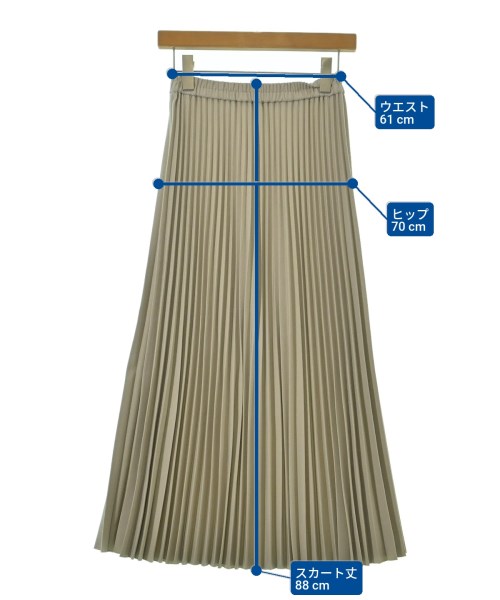 FLORENT（フローレント）ロング・マキシ丈スカート ベージュ サイズ:32(XXS位) レディース/2200653835075