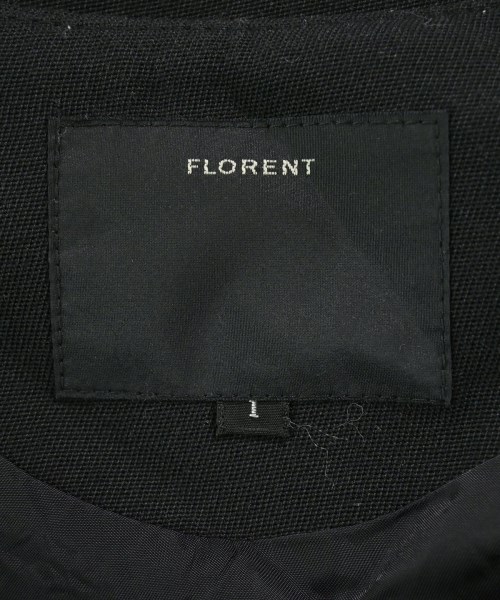 FLORENT（フローレント）ベスト 黒 サイズ:1(S位) レディース/2200703430090