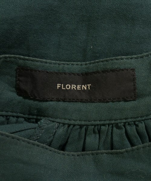 FLORENT（フローレント）ブラウス 緑 サイズ:F レディース/2200728938182