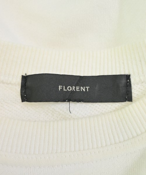 FLORENT（フローレント）スウェット 白 サイズ:F レディース/2200689268014