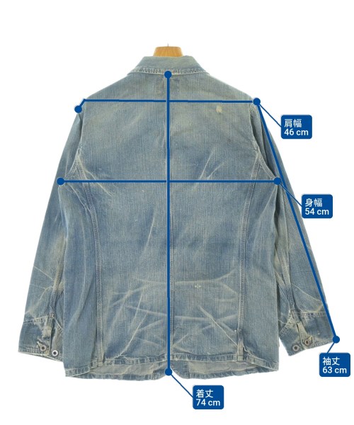 SPELLBOUND（スペルバウンド）カバーオール 青 サイズ:3(L位) メンズ/2200666580016