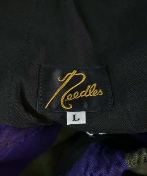 Needles（ニードルス）ショートパンツ 紫 サイズ:L メンズ/2200555308097