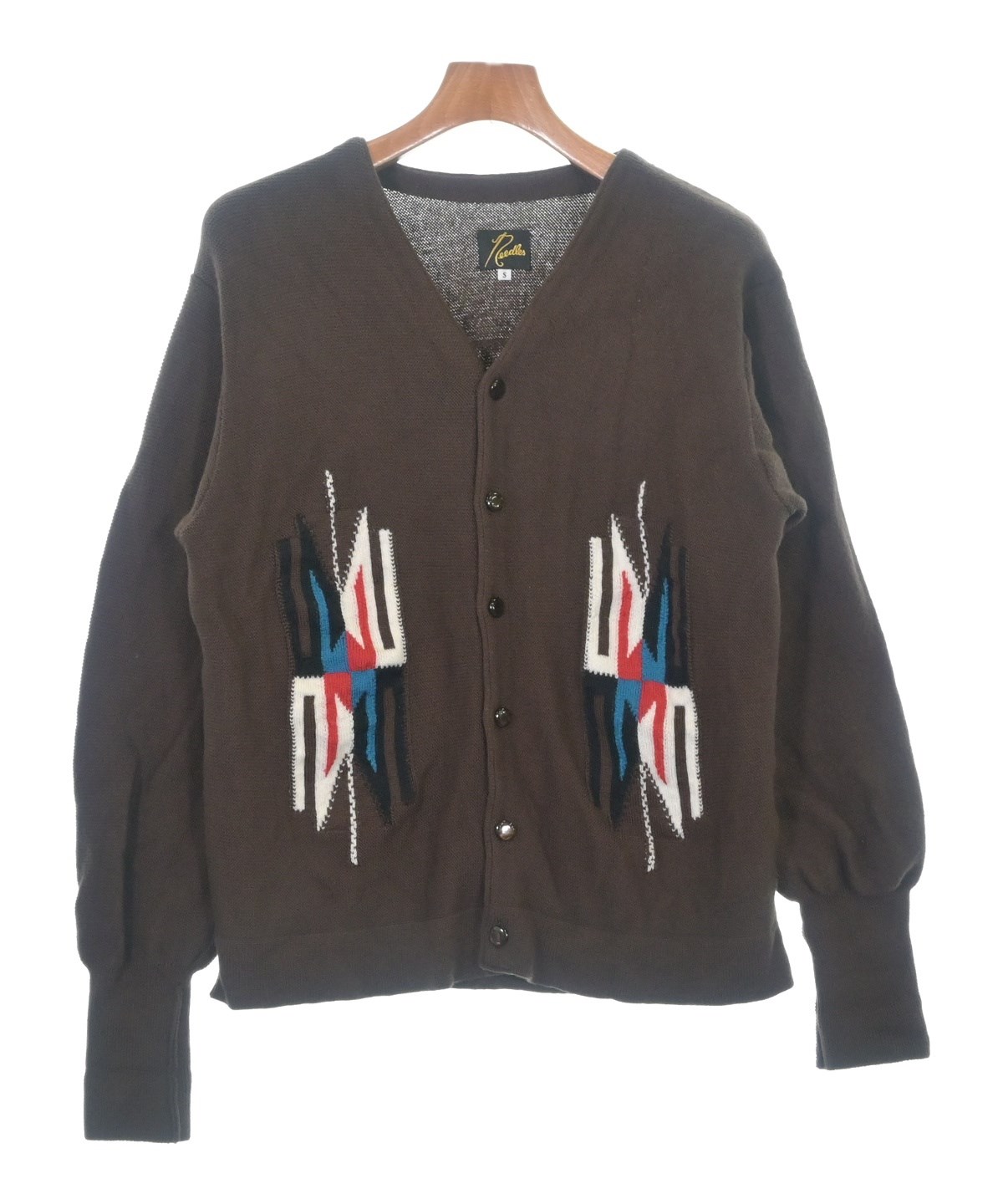 Needles（ニードルス）カーディガン 茶 サイズ:S メンズ/2200637042024