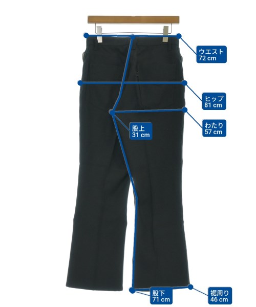 Needles（ニードルス）スラックス 黒 サイズ:S メンズ/2200641949043