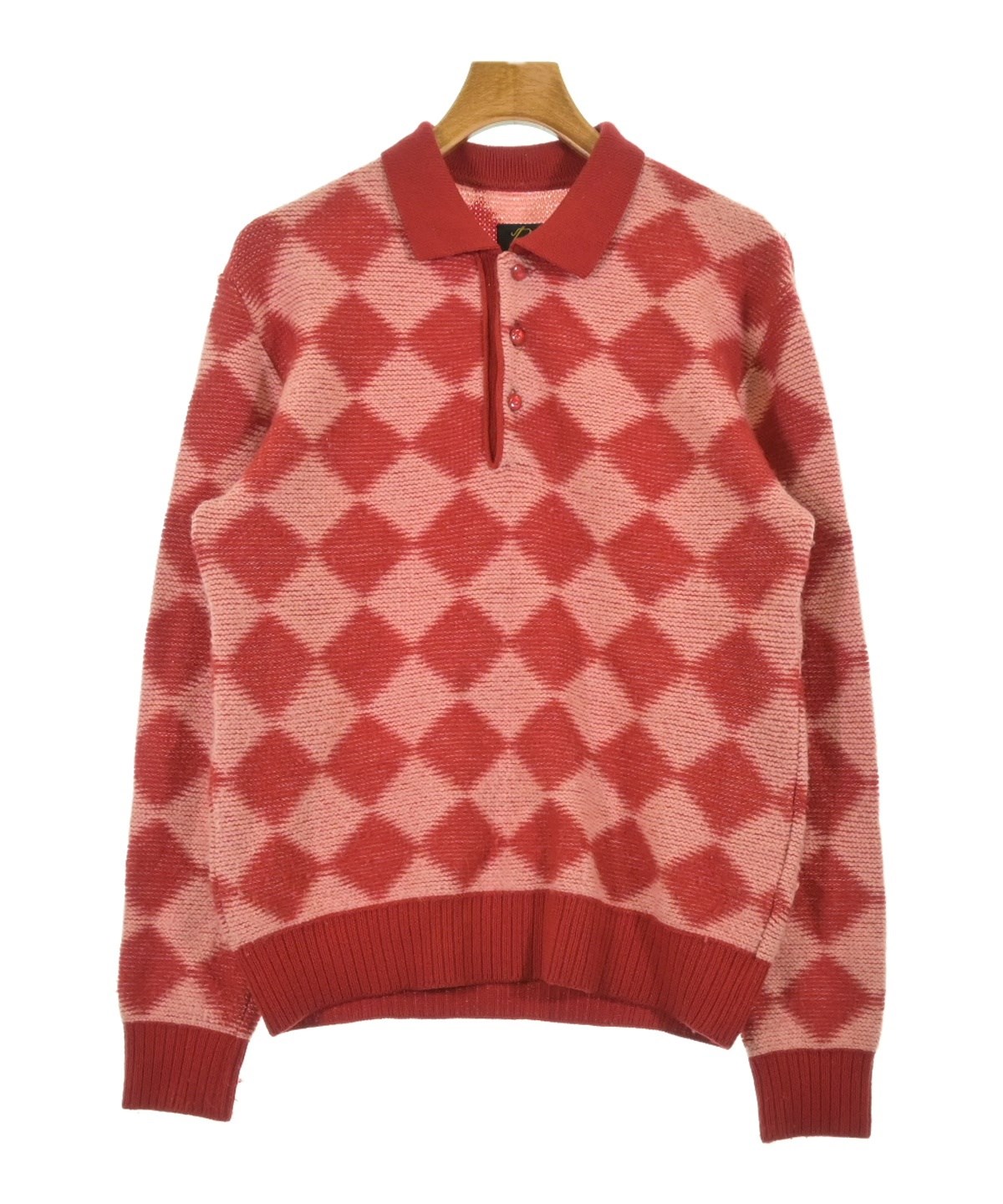 ニードルズ ニードルス tee 21aw argyle アーガイル 赤 レッド ニードルズ ニードルス tee 21aw argyle アーガイル 赤 レッド