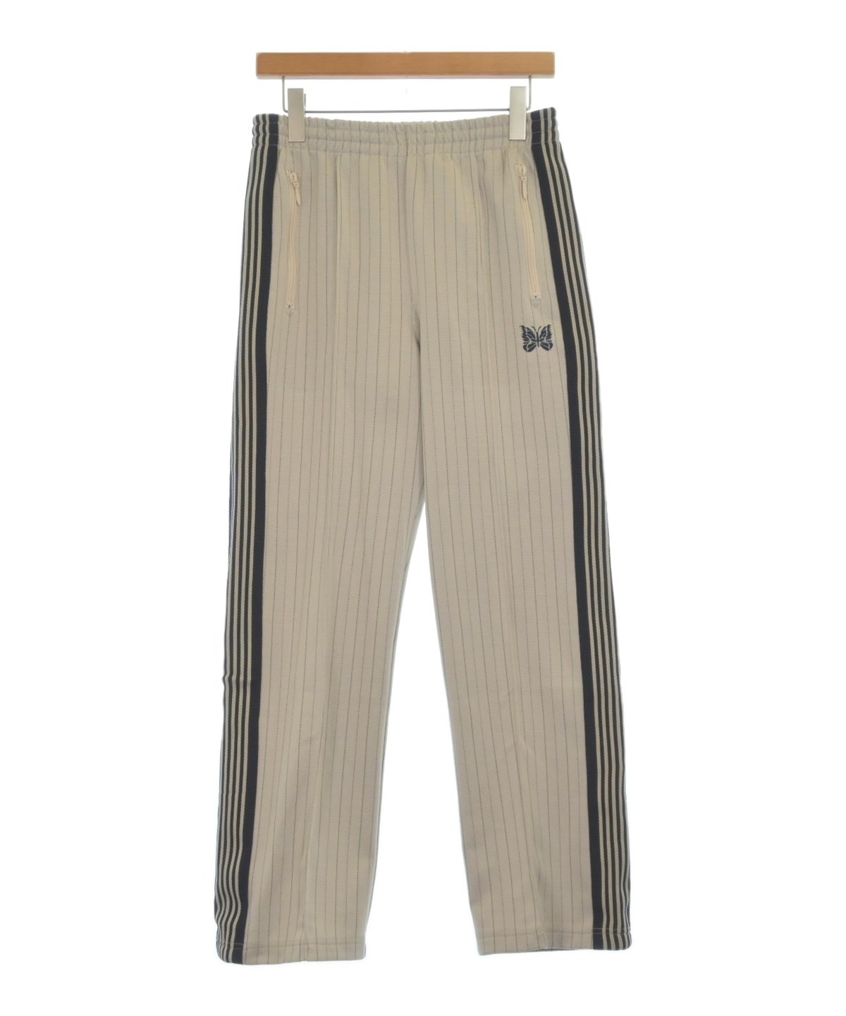 NEEDLES ロンT メンズ L 白【中古】 Needles(ニードルズ) 総柄ヘンリーネックカットソーAE351 AE351