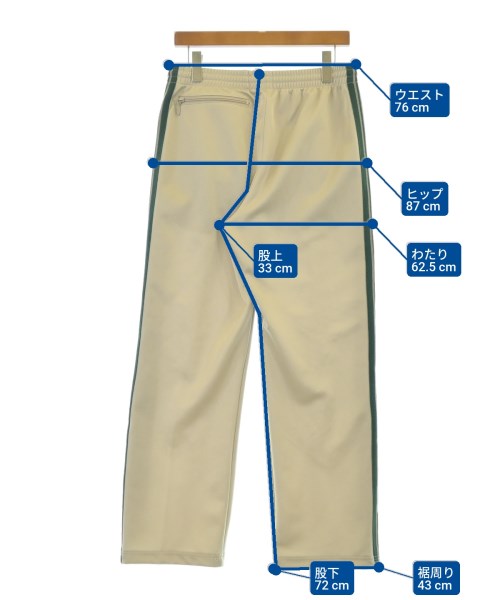 Needles（ニードルス）スウェットパンツ ベージュ サイズ:S メンズ/2200621661033
