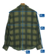 Needles（ニードルス）カジュアルシャツ 緑 サイズ:S メンズ/2200613453059