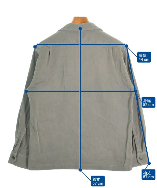 Needles（ニードルス）カジュアルシャツ グレー サイズ:S メンズ/2200622135052