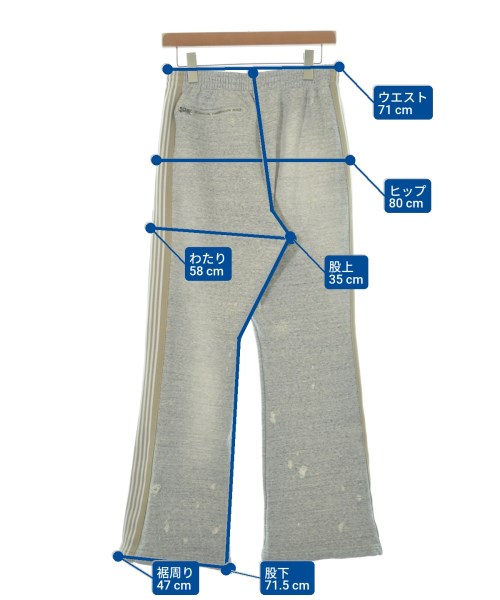 Needles（ニードルス）スウェットパンツ グレー サイズ:S メンズ/2200622258119