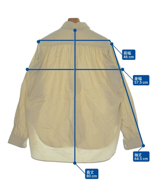 Needles（ニードルス）カジュアルシャツ ベージュ サイズ:S メンズ/2200622828015