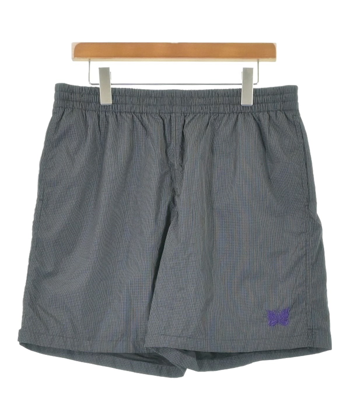 新品☆未使用 Needles ショートパンツ ブラック Needles（ニードルス）ショートパンツ 黒 サイズ:L メンズ