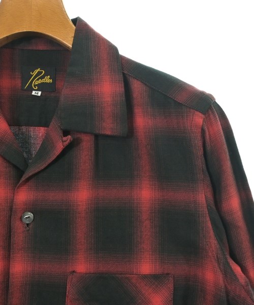 Needles（ニードルス）カジュアルシャツ 赤 サイズ:M メンズ/2200620340786