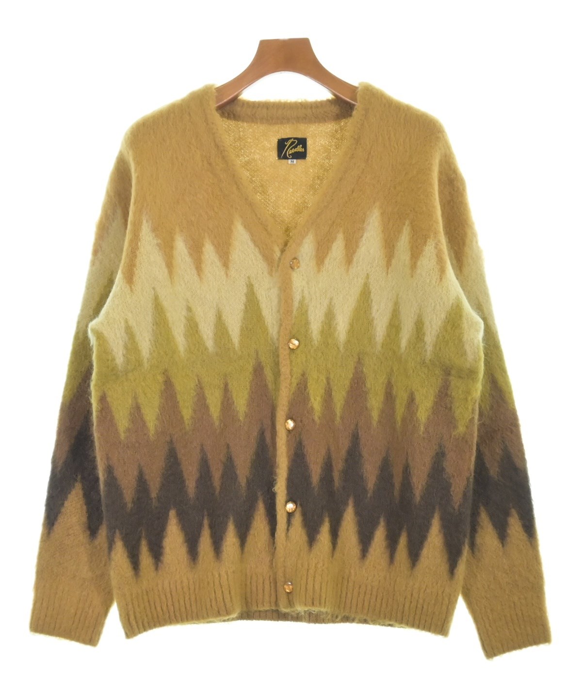 Needles（ニードルス）カーディガン 茶 サイズ:M メンズ/2200627632068