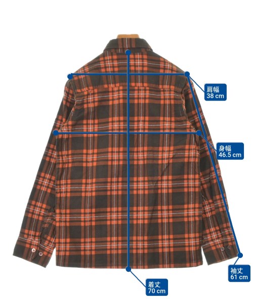 Needles（ニードルス）カジュアルシャツ オレンジ サイズ:S メンズ/2200628950031