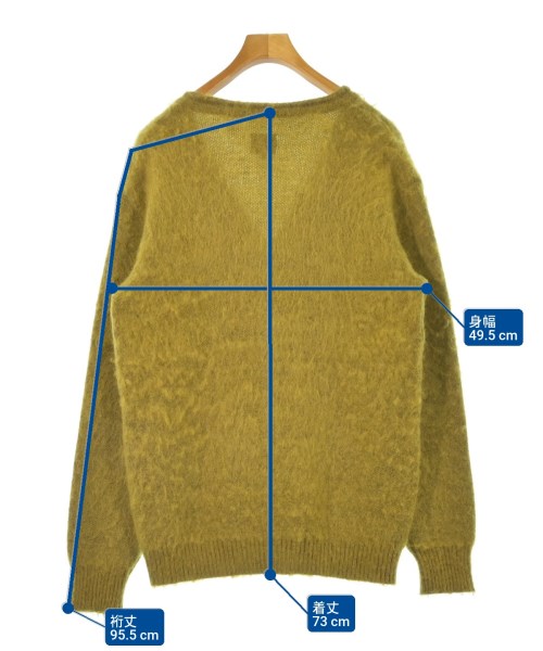 Needles（ニードルス）カーディガン 黄 サイズ:S メンズ/2200629580046