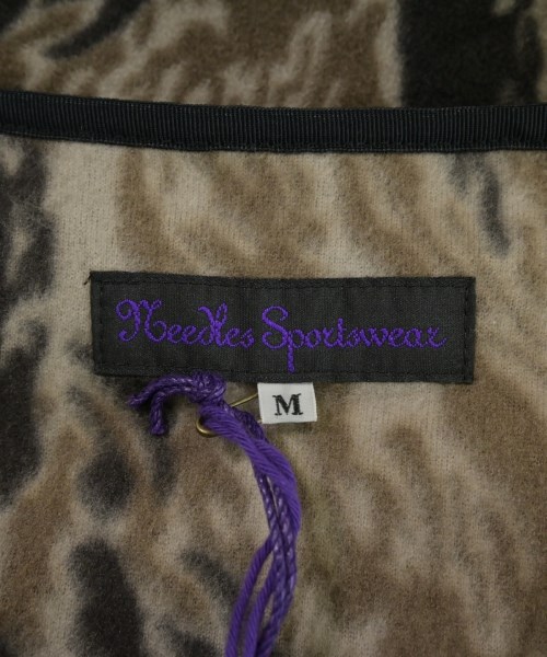 Needles（ニードルス）Tシャツ・カットソー 茶 サイズ:M メンズ/2200629691094