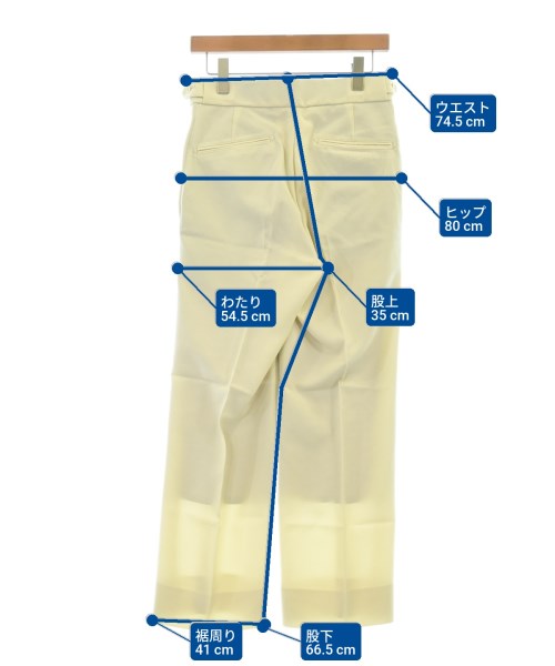 Needles（ニードルス）スラックス 白 サイズ:XS メンズ/2200629566071