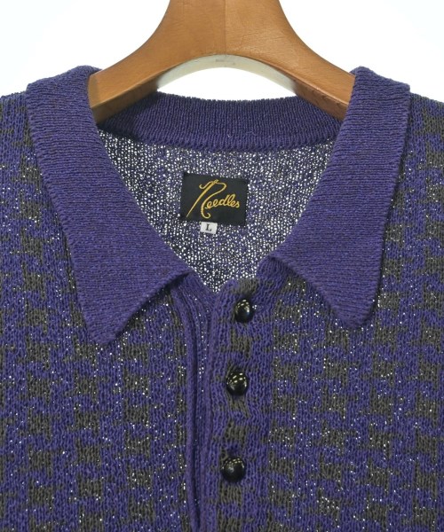 Needles（ニードルス）ポロシャツ 紫 サイズ:L メンズ/2200632152056
