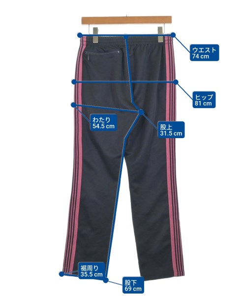 Needles（ニードルス）スウェットパンツ 黒 サイズ:XS メンズ/2200632154012