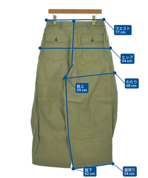 Needles（ニードルス）カーゴパンツ カーキ サイズ:S メンズ/2200633988012