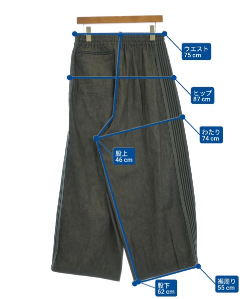 Needles（ニードルス）デニムパンツ 黒 サイズ:XS メンズ/2200614083026