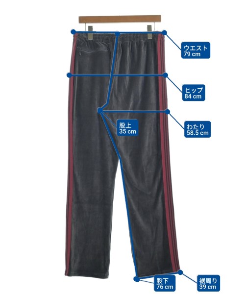 Needles（ニードルス）スウェットパンツ グレー サイズ:M メンズ/2200619396213