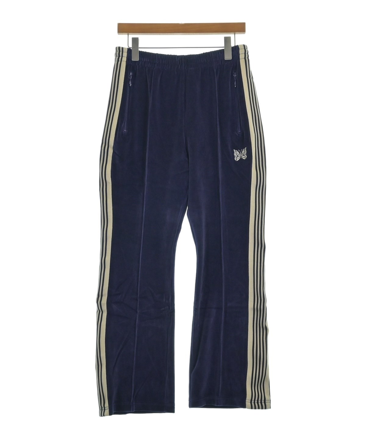 Needles（ニードルス）スウェットパンツ 紫 サイズ:S メンズ